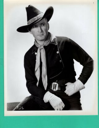 Tim Mccoy Actor Movie Star 1940 