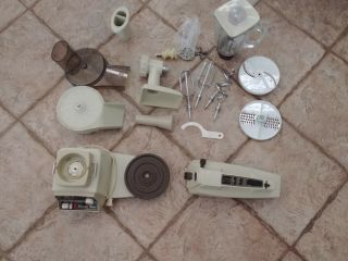 Vintage Oster Kitchen Center With Many / Most Accessories