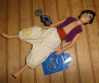 Vintage Applause Disney Aladdin 10 " Vinyl & Plush Doll Figure