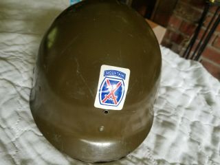 Vtg Wwii Ww2 Us Army Military Fiberglass Helmet Liner