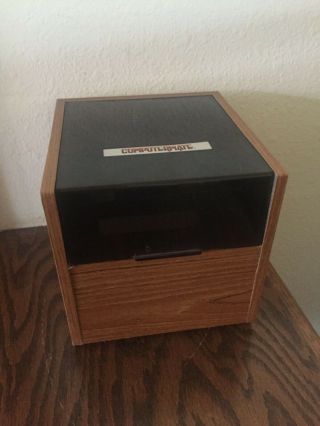 Vintage Computermate 5.  25 " Floppy Disk File Case Storage Box