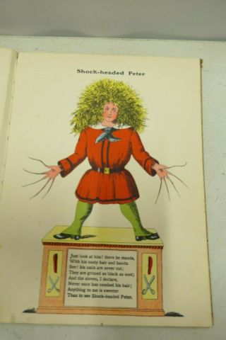 Vintage Child ' s Book - Struwwelpeter - Published by Blackie - Illustrated - Hbk 5