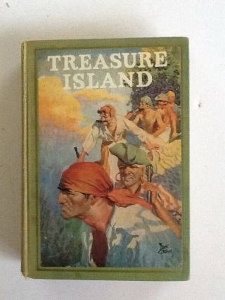 Treasure Island By Robert Louis Stevenson Illustrated By Frank Godwin,  1924