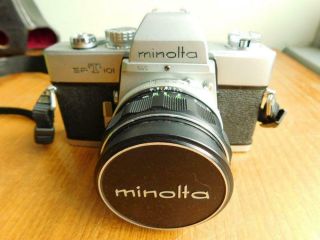 Vintage Minolta Srt 101 Slr 35mm Camera A/f C1966 - 76