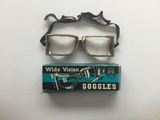 Vintage Cisco Wide Vision Safety Goggles