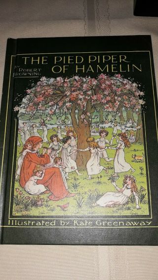 The Pied Piper Of Hamelin Book 5 Robert Browning Vintage Children 