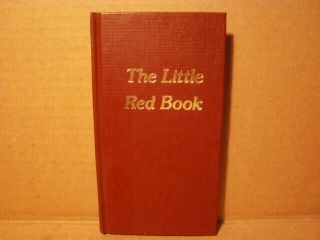 Vintage 1970 The Little Red Book Aa Alcoholics Anonymous 12 Steps Hazelden