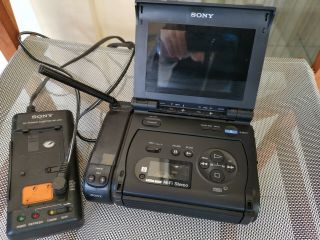 Sony Video 8 Video Walkman/Player/Recorder GV - S50e PAL w/ Tuner Video 8 4