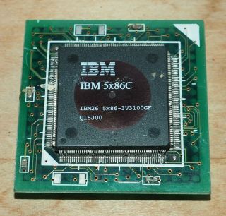 Ibm 5x86c 5x86 - 3v3100gf 100mhz 486 Cpu