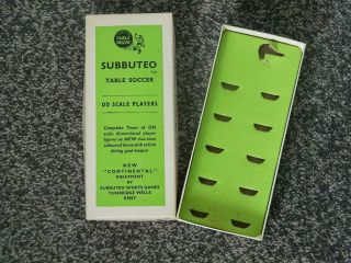 VINTAGE 1960s SUBBUTEO - H/W REFERENCED BOX - FLORIANA - 36 OHW 2