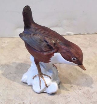 Vtg Wren Bird Figurine Goebel West Germany VGC 38 - 142 2