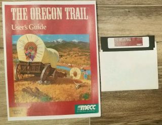 The Oregon Trail Apple Ii Ii,  Iie Iic Iigs On 5.  25 Double Density Disk