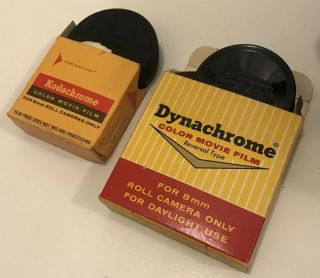 Wollensak 8MM Film Camera Model 53 w/ Leather Case Lens Caps & Films Vintage 8