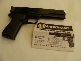 Vintage Marksman Repeater.  177 Cal Bb Pistol W/instructions Great Cond.