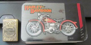 Harley - Davidson Zippo Collector ' s Lighter (Vintage) 2