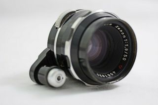 Vintage Exakta Mount 50mm F1.  9 Xenon Camera Lens