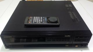 Pioneer Cld - 1030 Cd Cdv Laser Disc Player With Remote Control & Goodfellas Ld