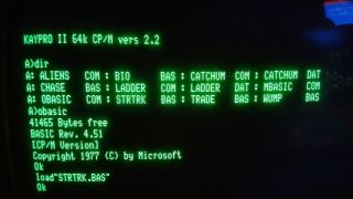 Kaypro II (2) System/bootdisk 5 DISKS (basic) games,  The Word,  ProfitPlan CP/M 5