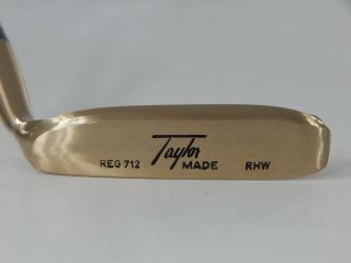 Vintage Refinished Taylormade Rhw Golf Club Putter - Early 1980 