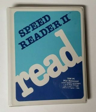 Speed Reader Ii - Davidson - Ibm Pc