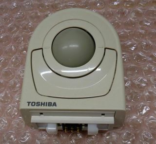 Vintage Toshiba Pa2805u Ballpoint Mouse V2.  0 With Quickport For 486 Laptops