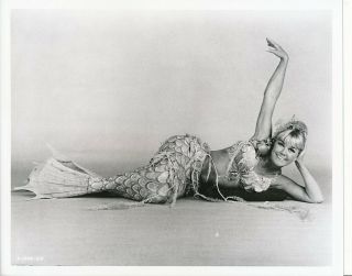 Doris Day Mermaid Costume Vintage 1966 The Glass Bottom Boat Mgm Photo