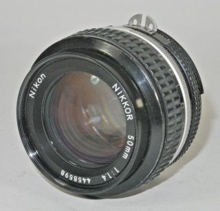 Nikon Nikkor 50mm F1.  4 Ai Lens