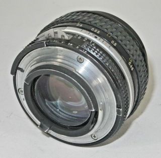 Nikon Nikkor 50mm f1.  4 AI Lens 2