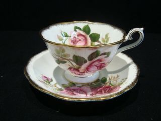 Vintage Royal Albert American Beauty Anniversary Rose Cup & Saucer Set