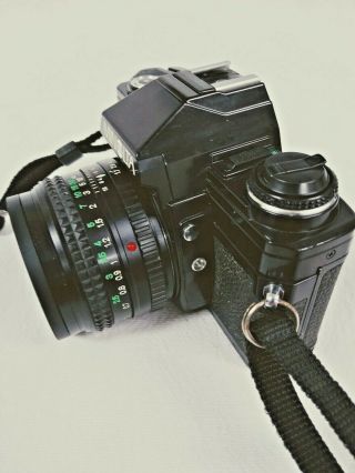 Vintage Minolta X - 7A SLR 35mm Camera MD 50mm 1.  7 Lens Serviced 8