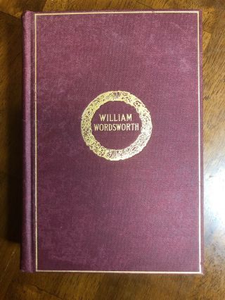 The Complete Poetical Of William Wordsworth Cambridge Edition 1904