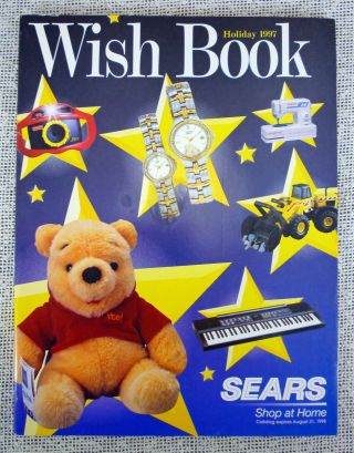 Vintage Wish Book Sears Holiday 1997