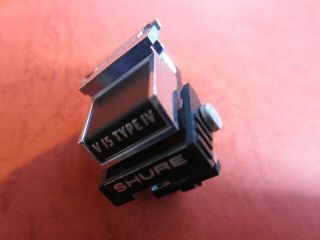Shure V15 Type4 Mm Moving Magnet Phono Cartridge Stylus Broken Japan Vintage