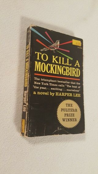 To Kill A Mockingbird Harper Lee Vintage 1962 Paperback