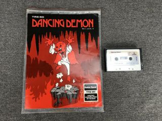 Dancing Demon - Radio Shack 16k Level Ii Trs - 80 Computer Cassette Game