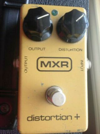 Dunlop Mxr Distortion,  Plus Guitar Effect Pedal,  Vintage