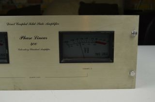 PHASE LINEAR 400 STEREO POWER AMPLIFIER 3