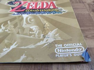 Vintage The Legend of Zelda Wind Waker Nintendo Gamecube Official Guide Power 3