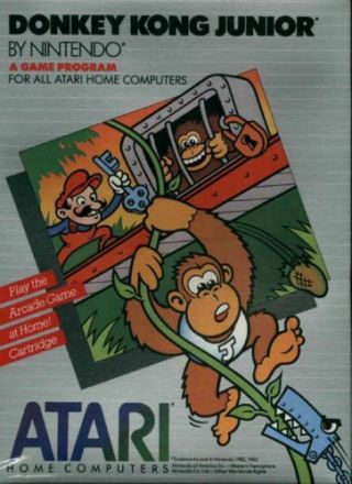 Donkey Kong Jr Cartridge 800/xl/xe Atari Small Box