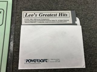 Leo Christopherson Leo ' s Greatest Hits Games Software for TRS - 80 Microcomputer 3