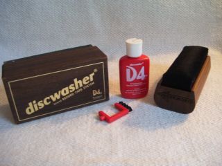 Vintage Discwasher Vinyl Record Care System D4,  System Complete