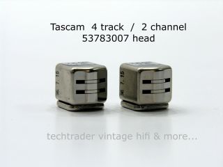 Tascam 4 - Track / 2 - Channel Heads.
