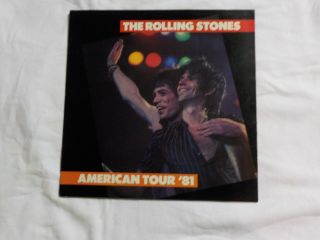 Vintage The Rolling Stones American Tour 1981 Concert Tour Book Mick Jagger