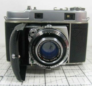 Kodak Retina Iic Folding 35mm Camera With Retina - Xenon C 50mm F/2.  8 Lens Germany