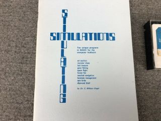 Stimulating Simulations BASIC Programs Software for TRS - 80 Microcomputer 3
