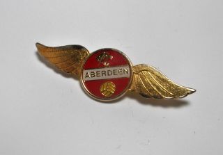 Aberdeen Fc - Vintage Wings Insert Badge
