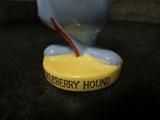 Vintage Ceramic HUCKLEBERRY HOUND Figurine - Hanna Barbera Ideas Inc 3