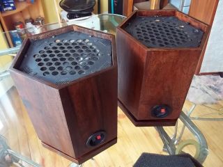 Vintage Retro Omnidirectional Speakers with 6 