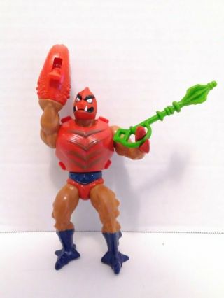 Vintage 1983 He - Man Masters Of The Universe Clawful Action Figure Complete