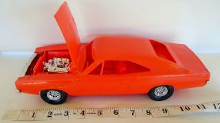 Dukes Of Hazzard Vintage Processed Plastic 1/16 General Lee 1969 Dodge Charger